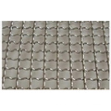 White Steel Crimped Wire Mesh